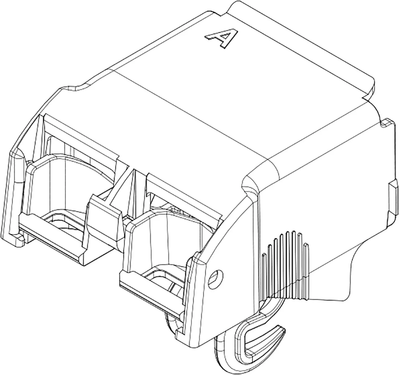 KONZOL EMELŐKAROKKAL, MECHANIKUS, 3800/380 ÖBLÍTŐTARTÁLY