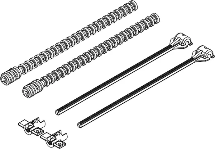 ROGZITŐ ES MŰKODTETŐ KESZLET DF PANELHEZ, 3800/380 ÖBLÍTŐTARTÁLY