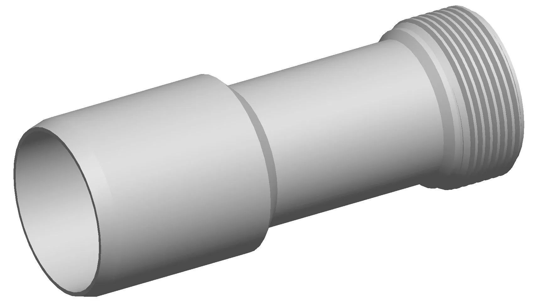 LEFOLYÓCSATLAKOZÓ Ø 40/50 mm