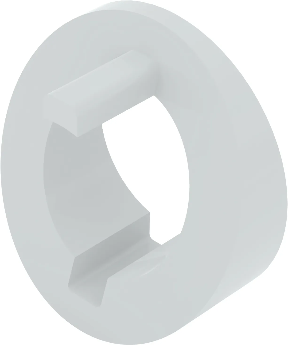 ROGZITŐ GYŰRŰ, CRYSTAL/CRYSTAL DUO ÖBLÍTŐTARTÁLY, fehér