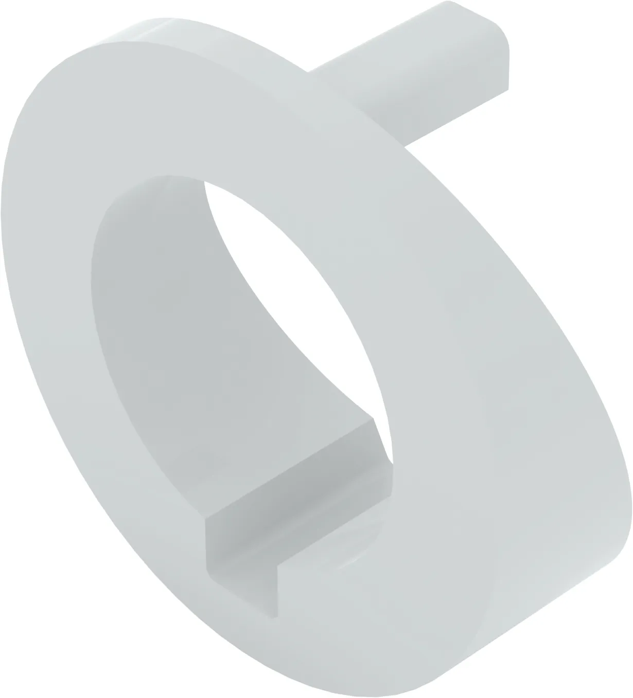 ROGZITŐ GYŰRŰ, CRYSTAL/CRYSTAL DUO ÖBLÍTŐTARTÁLY, fehér