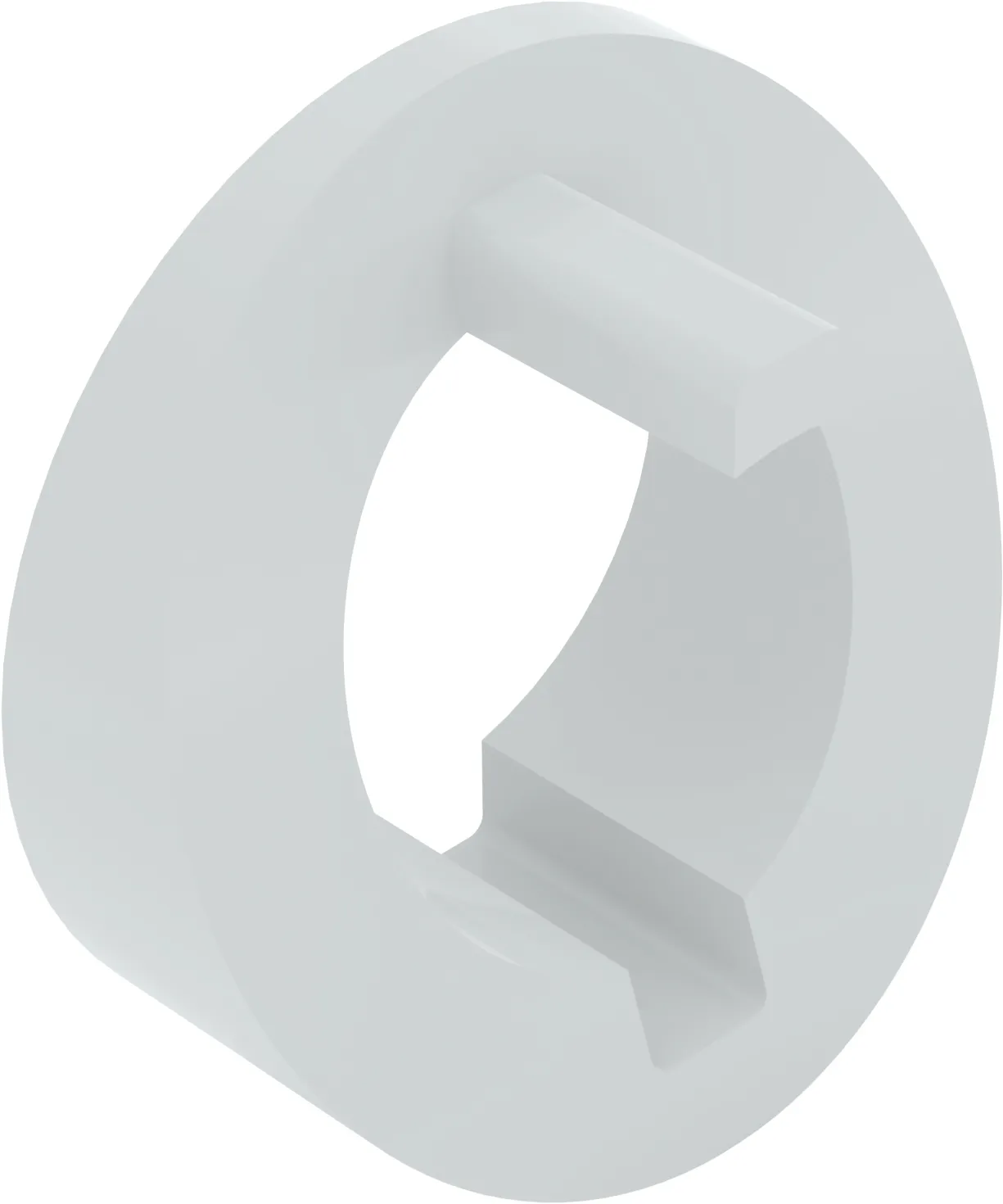 ROGZITŐ GYŰRŰ, CRYSTAL/CRYSTAL DUO ÖBLÍTŐTARTÁLY, fehér